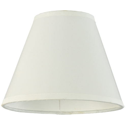 6"W X 4.75"H Parchment White Shade