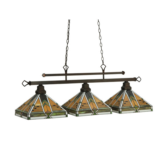 48"L Abilene 3 Lt Island Pendant