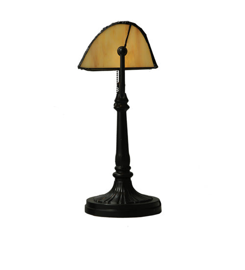 15"H Vineyard Banker'S Lamp