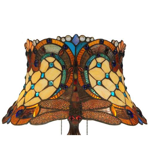 22.5"H Hanginghead Dragonfly Table Lamp