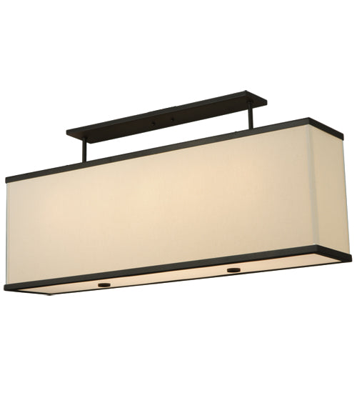 42.5"L Quadrato Lounge Oblong Pendant