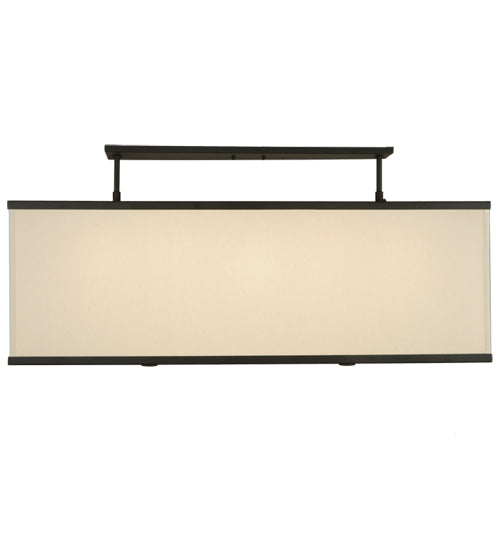 42.5"L Quadrato Lounge Oblong Pendant