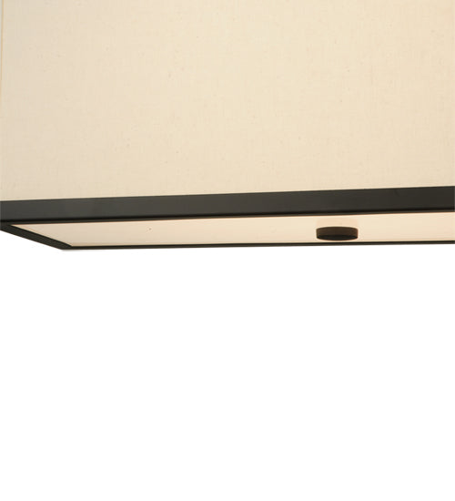 42.5"L Quadrato Lounge Oblong Pendant