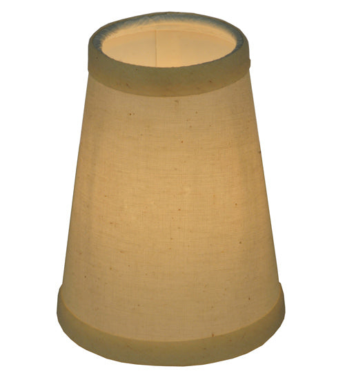 4"W X 5.25"H Natural Linen Shade