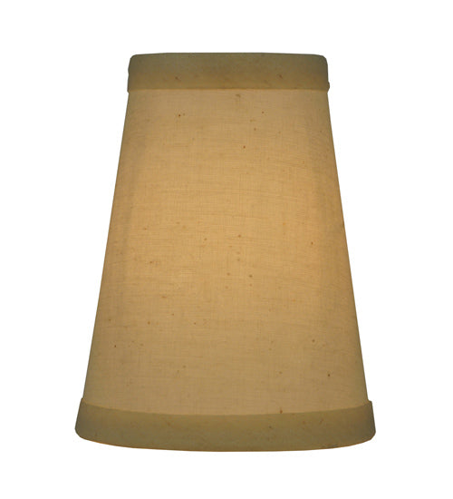 4"W X 5.25"H Natural Linen Shade