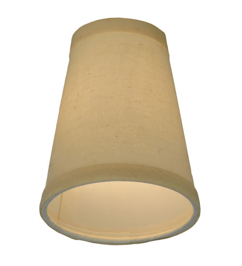 4"W X 5.25"H Natural Linen Shade