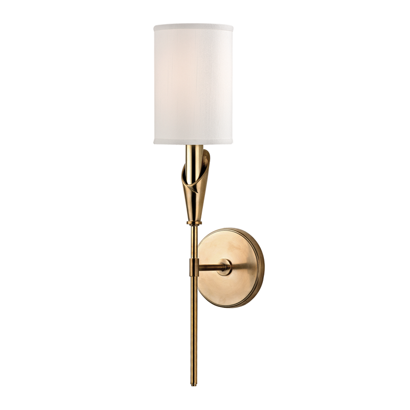 Tate Wall Sconce 19" - Aged Brass