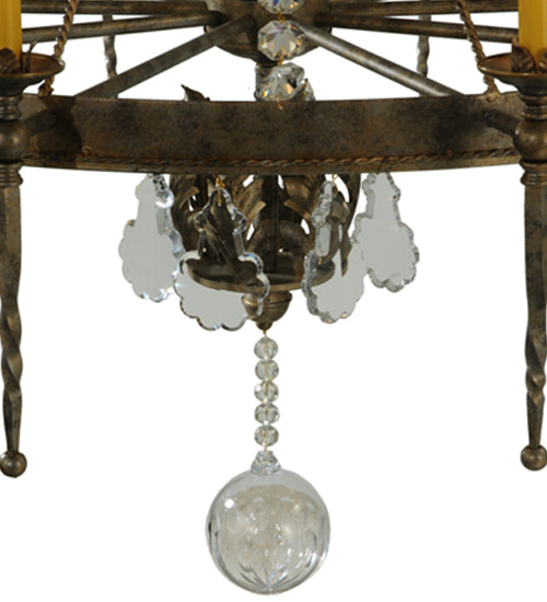 48" Wide Amaury 15 Light Two Tier Chandelier