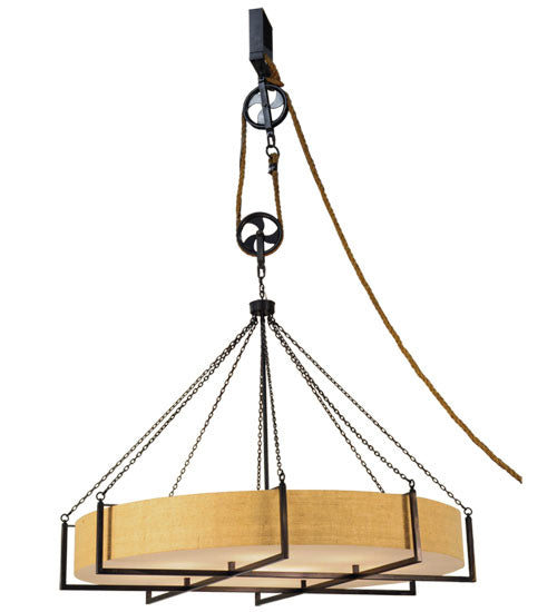 78"W Cilindro Bartlett Inverted Pendant