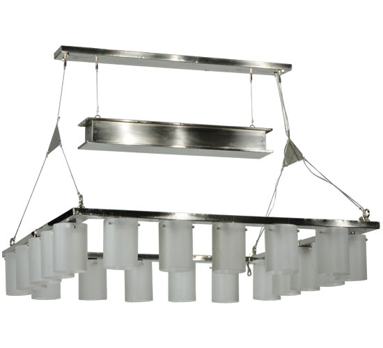 50"Sq Counter Weight 20 Lt Chandelier