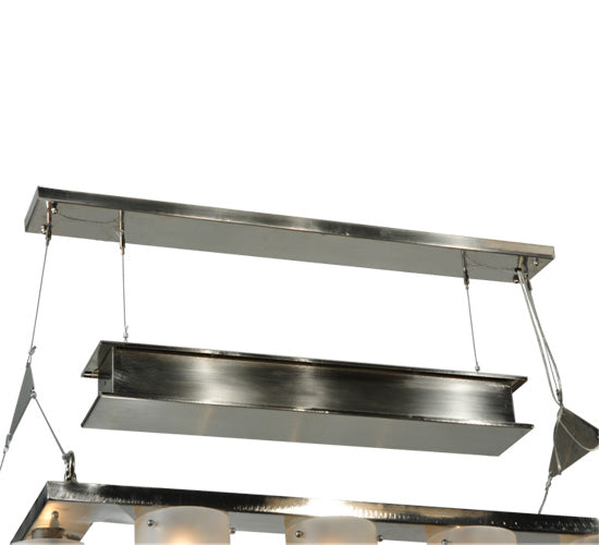 50"Sq Counter Weight 20 Lt Chandelier