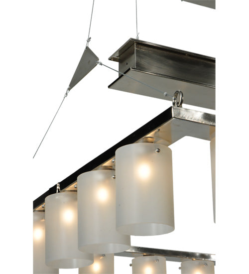 50"Sq Counter Weight 20 Lt Chandelier