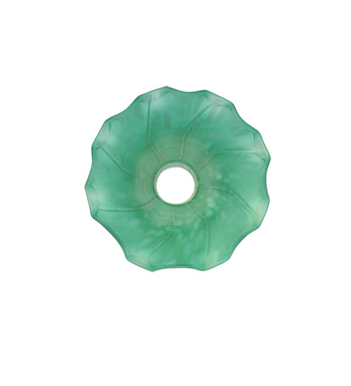 3"W X 5"H Green Pond Lily Shade