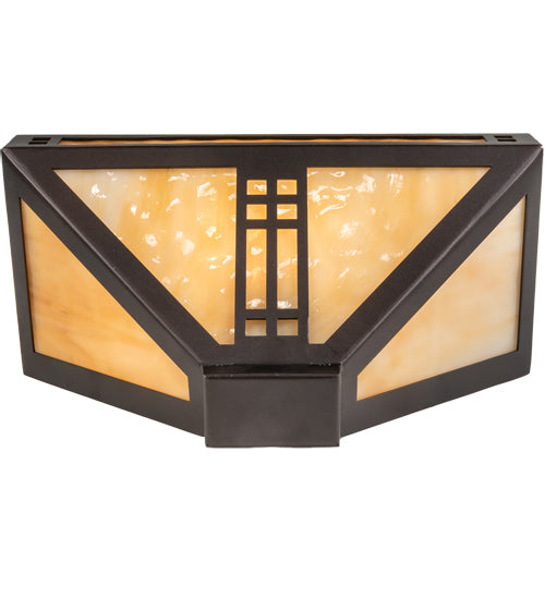 12" Wide Prairie Loft Wall Sconce