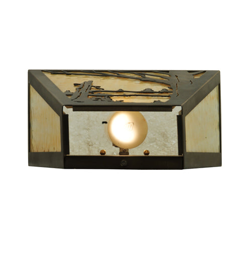 13"W Quiet Pond Right Wall Sconce