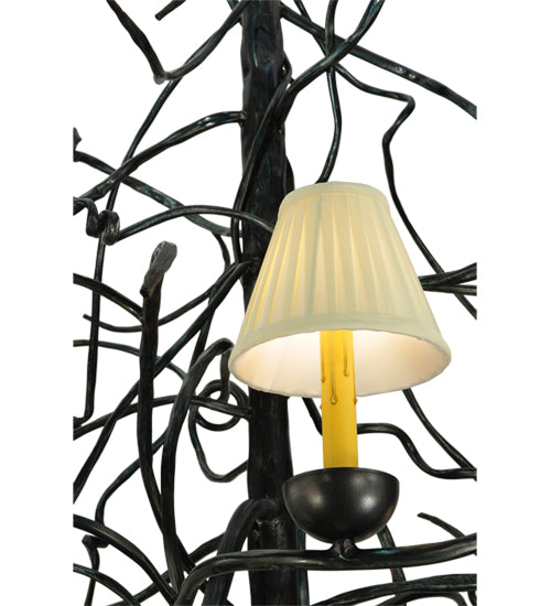 50"W Winter Solstice Empire 6 Lt Chandelier