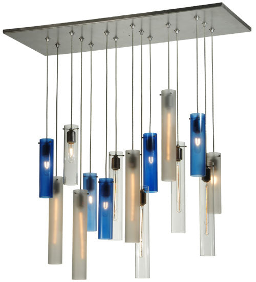 48" Long Cilindro 15 Lt Cascading Pendant