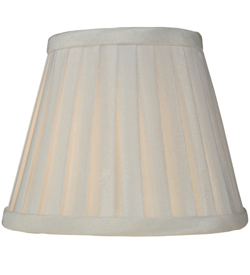 5"W X 4"H Channell Tapered & Pleated Shade