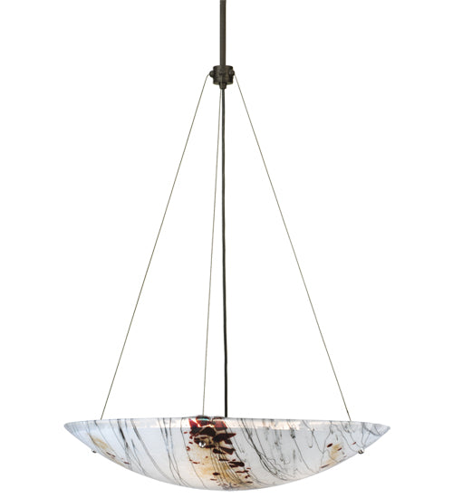 25" Wide Metro Fusion Ramoscelli Inverted Pendant