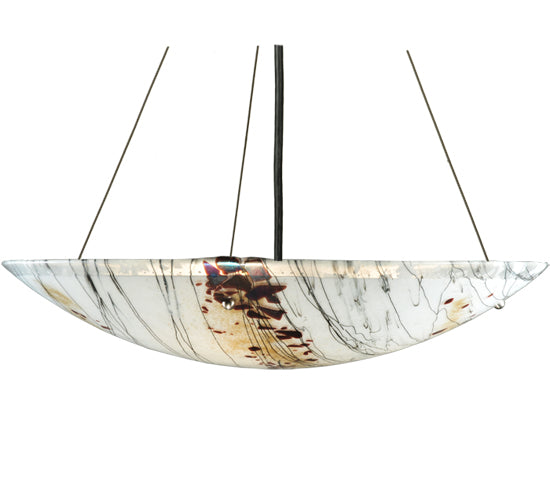 25" Wide Metro Fusion Ramoscelli Inverted Pendant