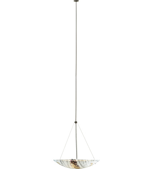 25" Wide Metro Fusion Ramoscelli Inverted Pendant