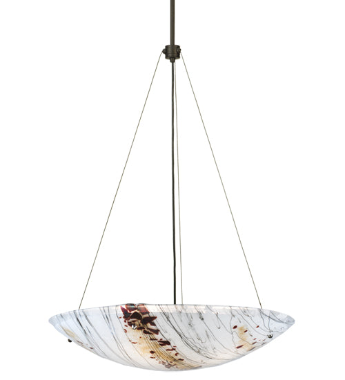 25" Wide Metro Fusion Ramoscelli Inverted Pendant