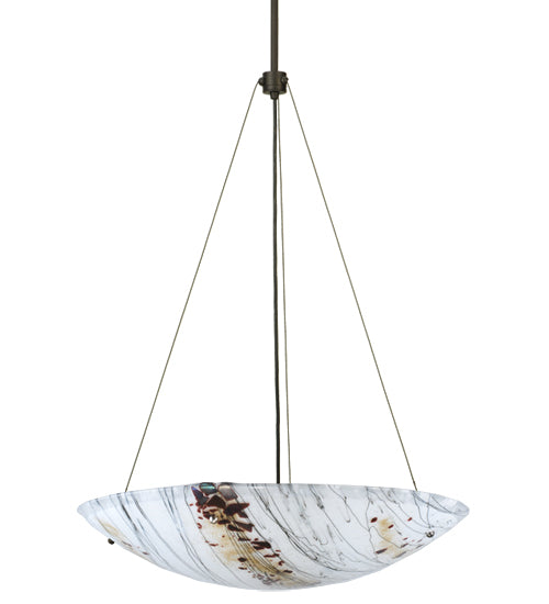 25" Wide Metro Fusion Ramoscelli Inverted Pendant