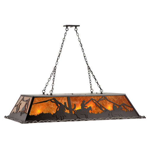 59.5"L Duke Oblong Pendant