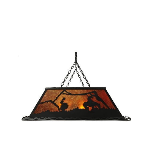 59.5"L Duke Oblong Pendant