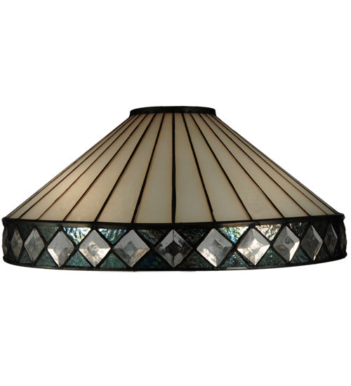 25"H Diamondring Table Lamp