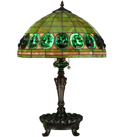 24"H Turtleback Table Lamp