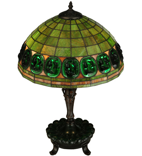 24"H Turtleback Table Lamp