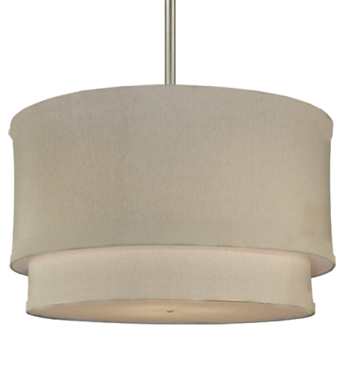 72" Wide Cilindro Two Tier Pendant