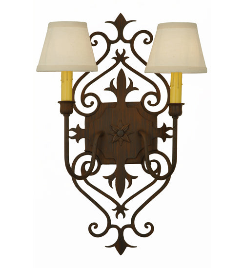 14" Wide Louisa Wall Sconce