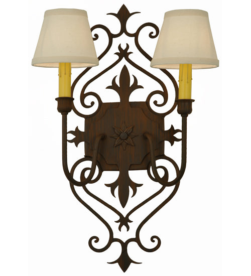 14" Wide Louisa Wall Sconce