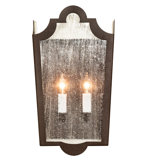 9" Wide French Market Seedy Wall Sconce