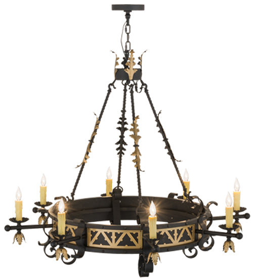 48"W Filomena 8 Lt Chandelier