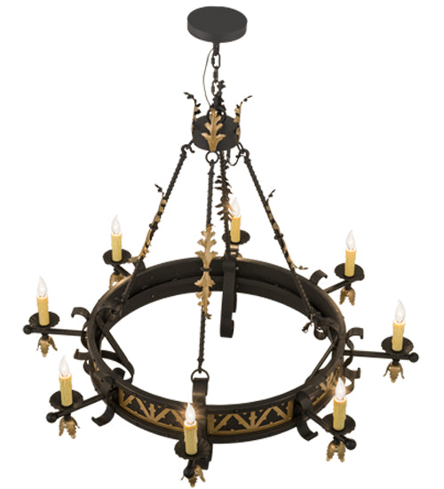 48"W Filomena 8 Lt Chandelier