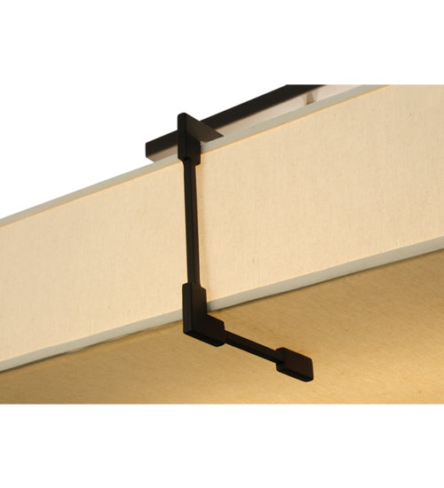 39"Sq Quadrato Massage Semi-Flushmount