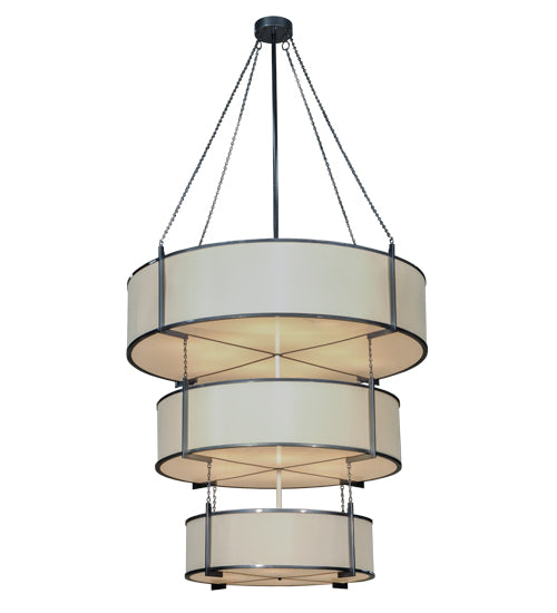 60" Wide Ausband 3 Tier Pendant