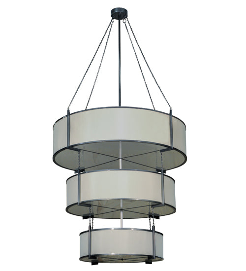 60" Wide Ausband 3 Tier Pendant