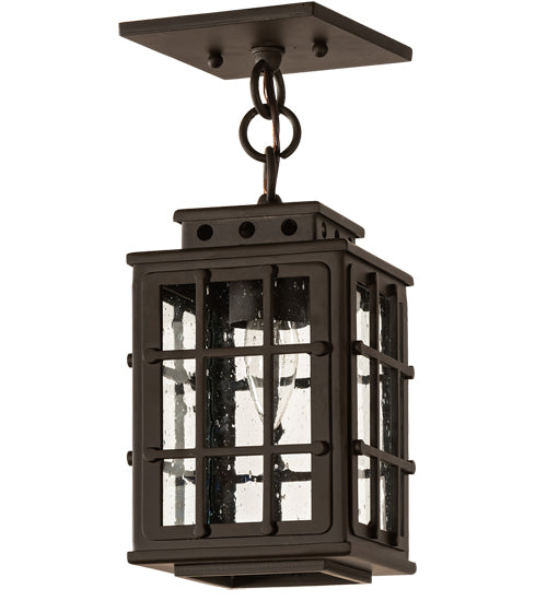 5.5" Square Pontrefract Lantern Pendant