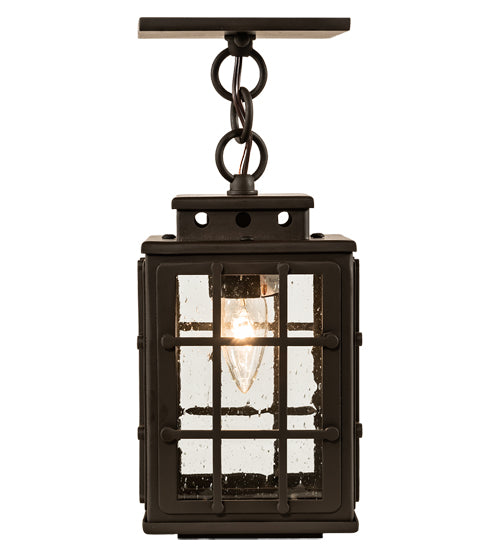 5.5" Square Pontrefract Lantern Pendant