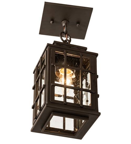 5.5" Square Pontrefract Lantern Pendant