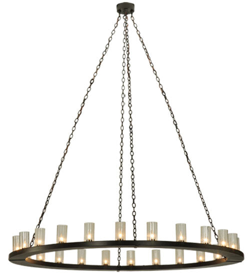 72"W Loxley 24 Lt Chandelier