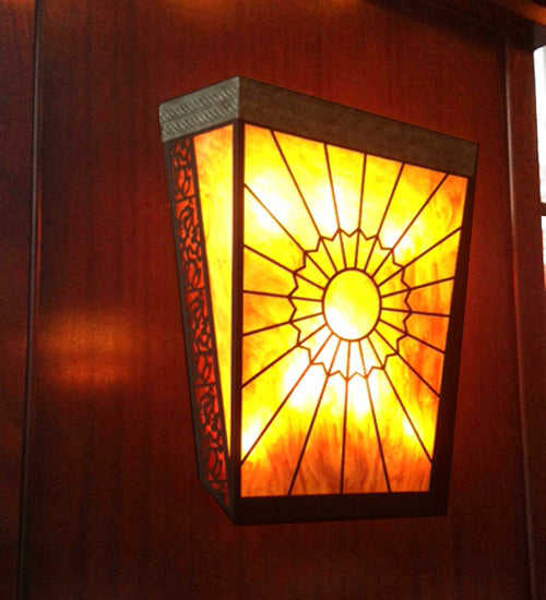 30"W Zuvan Wall Sconce