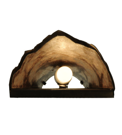 8"W Moose At Dawn Right Wall Sconce