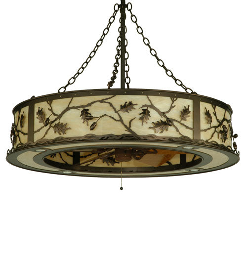 44.5"W Oak Leaf & Acorn Chandel-Air