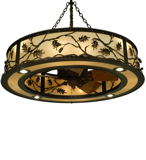 44.5"W Oak Leaf & Acorn Chandel-Air