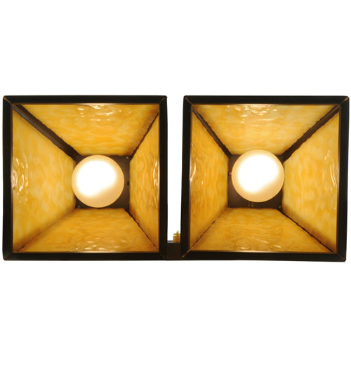 14" Wide Arnage 2 Light Wall Sconce